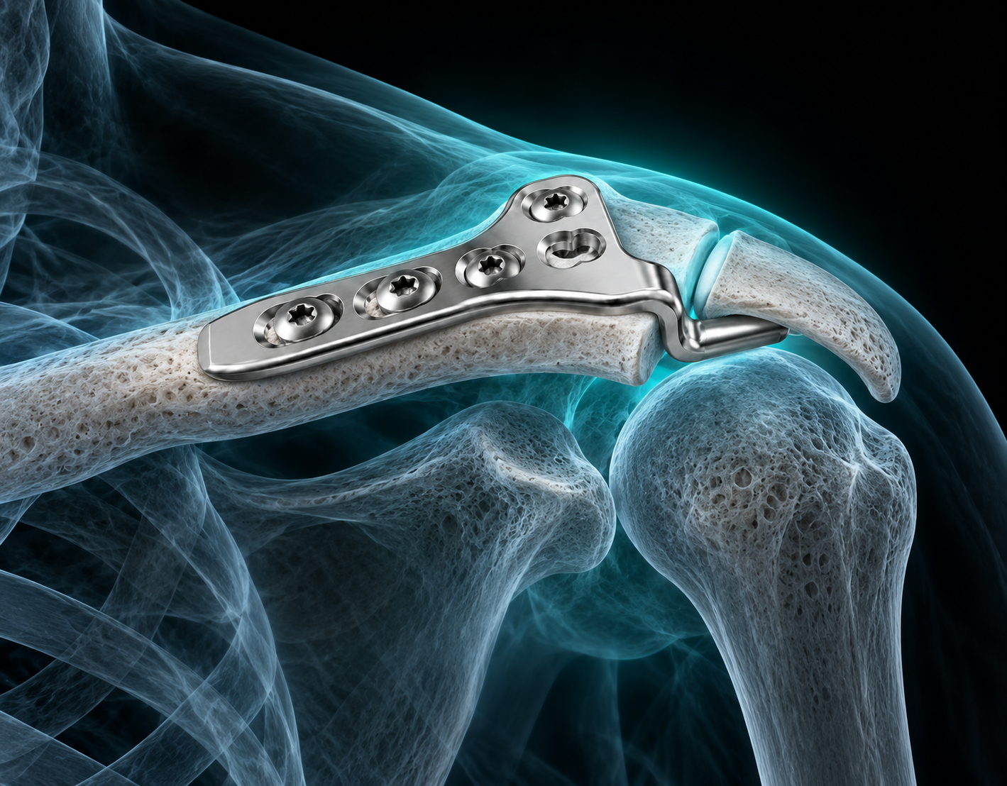 12 degree bend in shaft eases implant placement