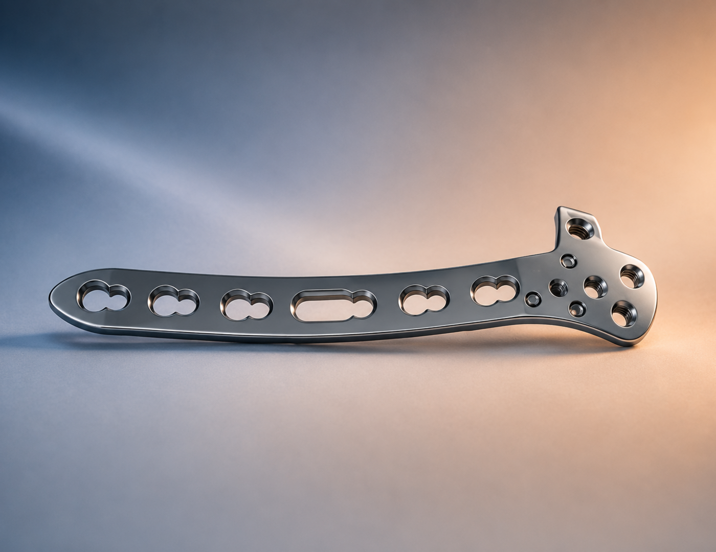 3.5 & 2.7MM Posterolateral Distal Humerus LCP With Lateral Support