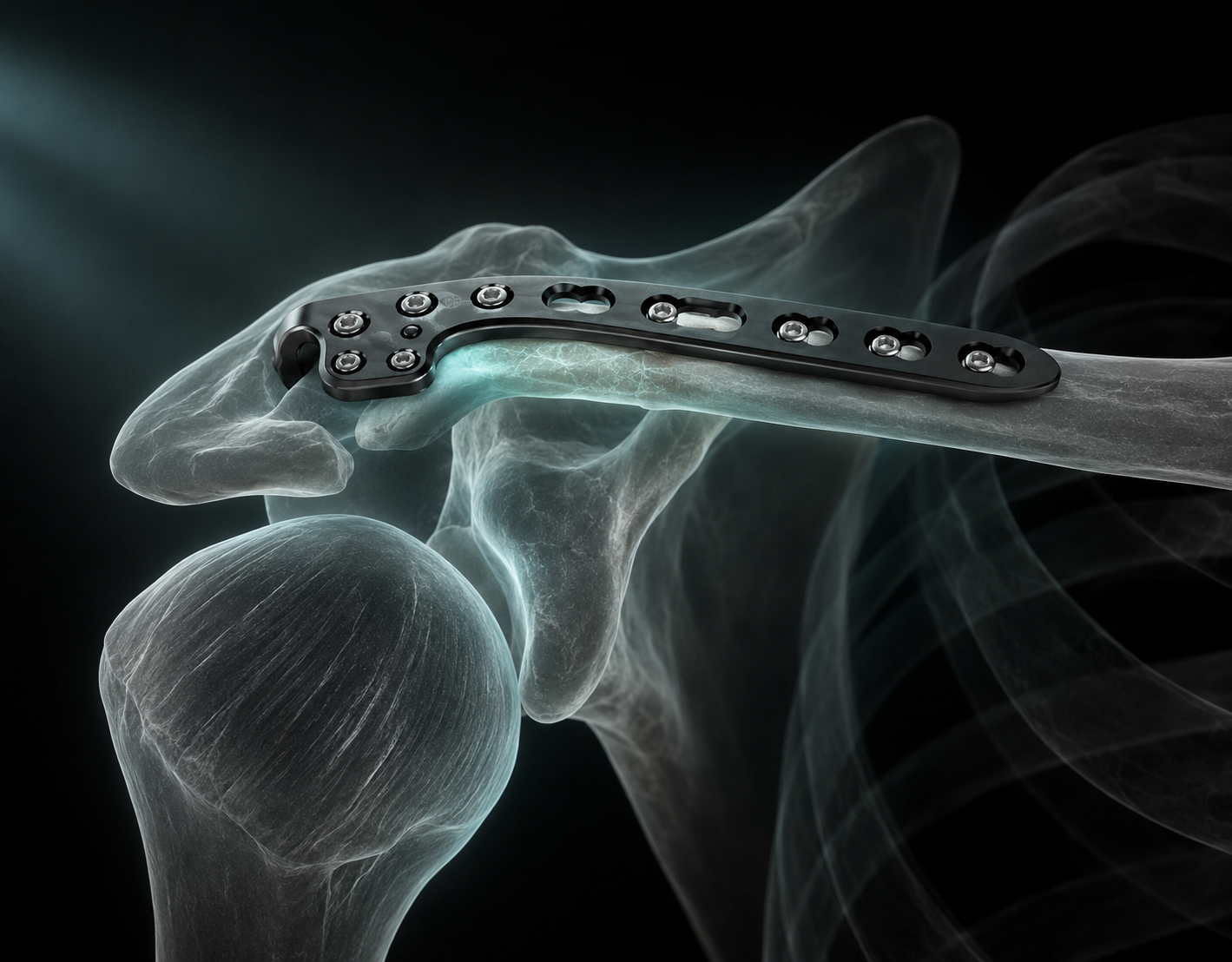 3.5 & 2.7MM Posterolateral Distal Humerus LCP With Lateral Support