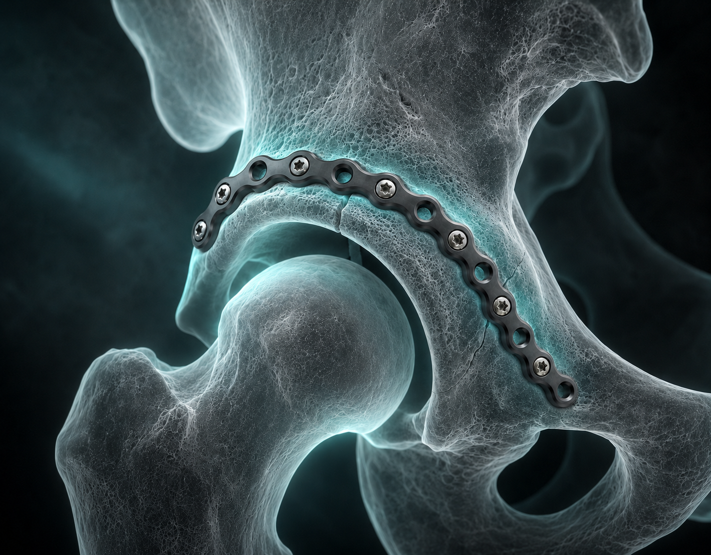 Ø3.5MM Curved Pelvic LCP