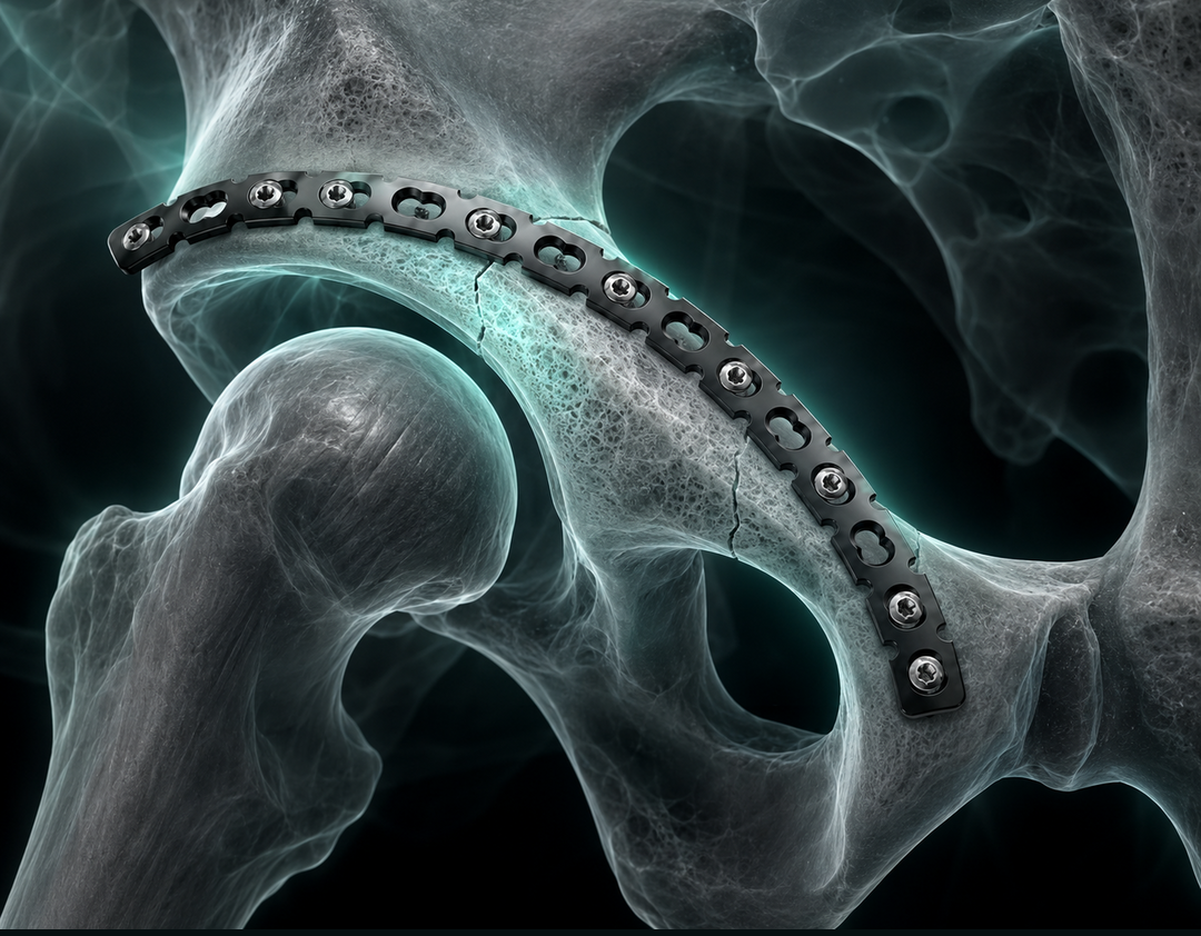 Ø3.5MM Pelvic Curved | Combi Hole