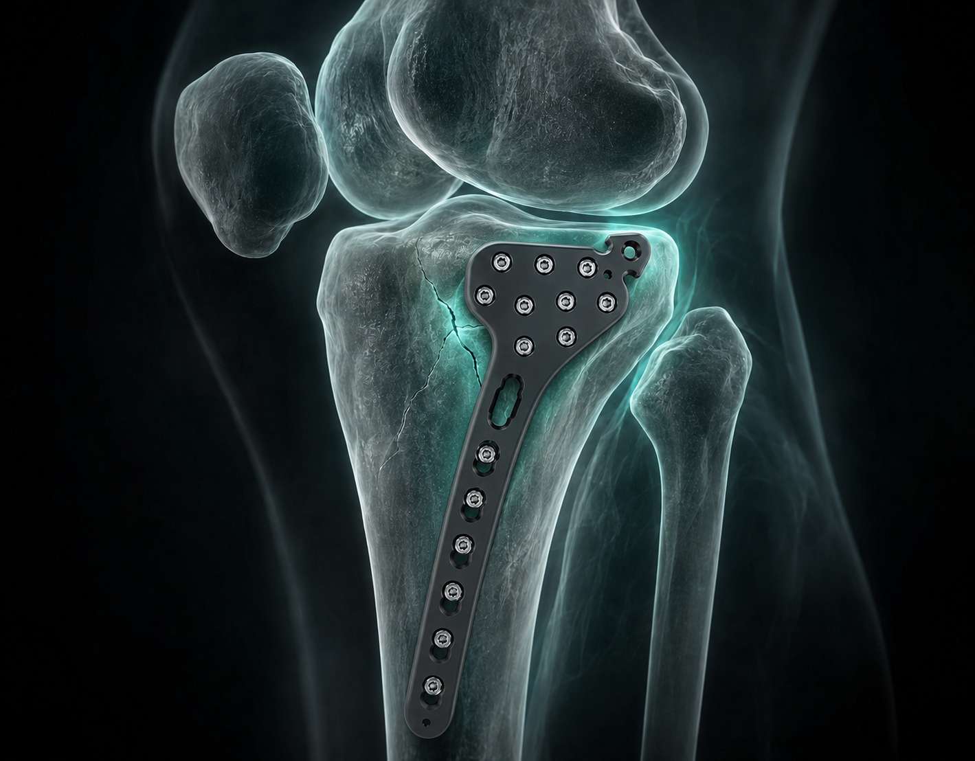 Ø3.5MM Medial Distal Tibia LCP With Tab