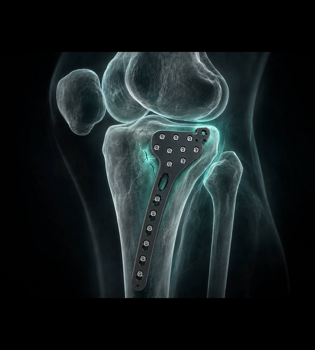 Ø3.5MM Medial Distal Tibia LCP With Tab